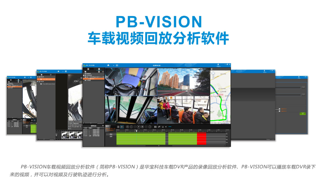PB-VISION車(chē)載視頻回放分析軟件